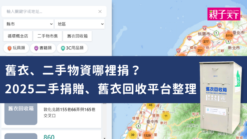 全國不用品寶藏地圖